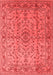 Oriental Red Industrial Area Rugs