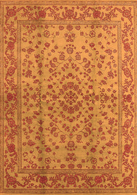 Oriental Orange Industrial Rug, urb966org