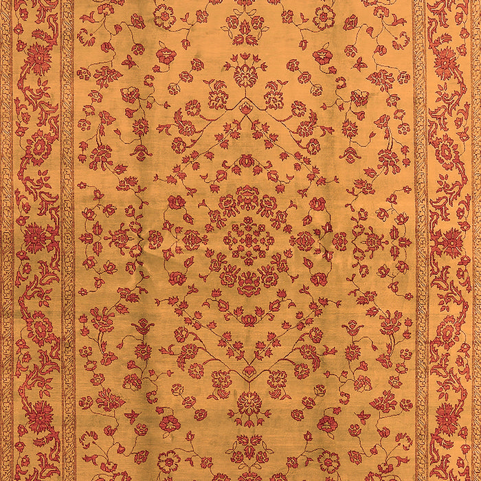 Oriental Orange Industrial Rug, urb966org