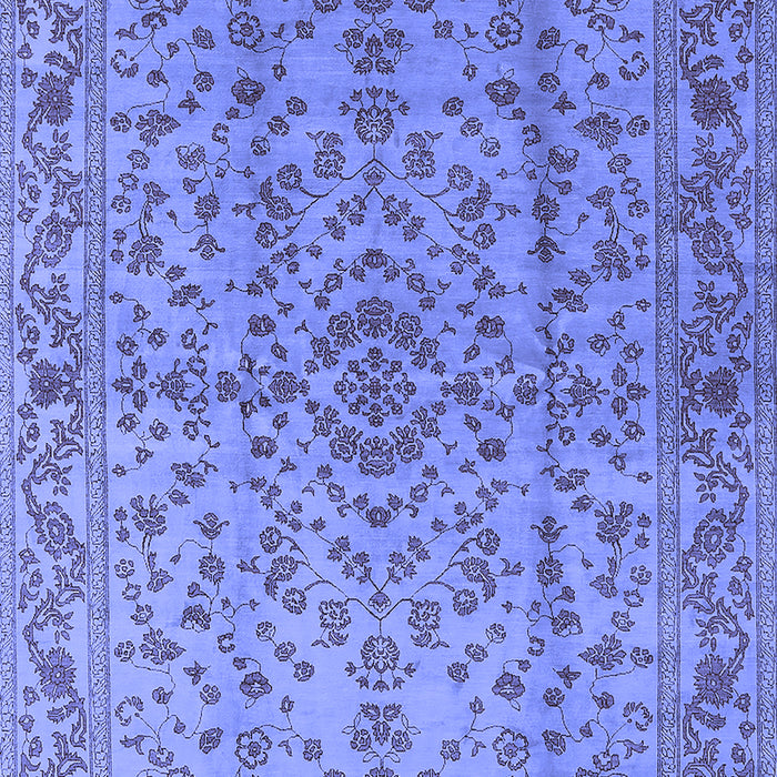 Oriental Blue Industrial Rug, urb966blu