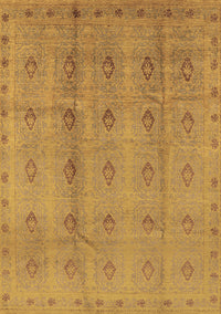 Oriental Brown Industrial Rug, urb967brn