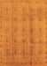 Oriental Orange Industrial Rug, urb967org