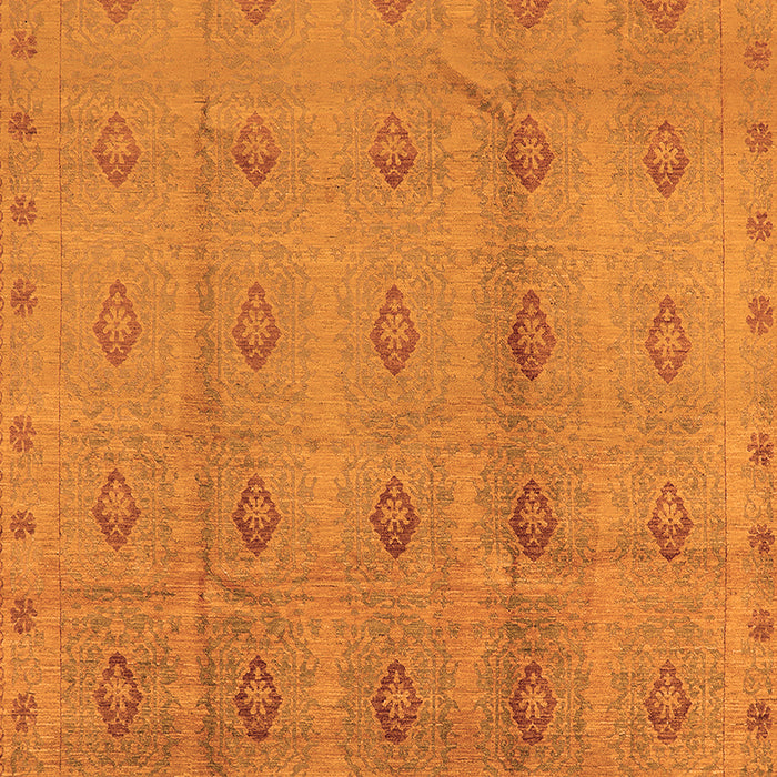 Oriental Orange Industrial Rug, urb967org