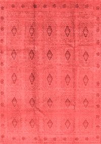 Oriental Red Industrial Rug, urb968red