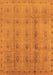 Oriental Orange Industrial Rug, urb968org