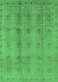 Oriental Emerald Green Industrial Rug, urb968emgrn