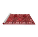 Industrial Red Washable Rugs