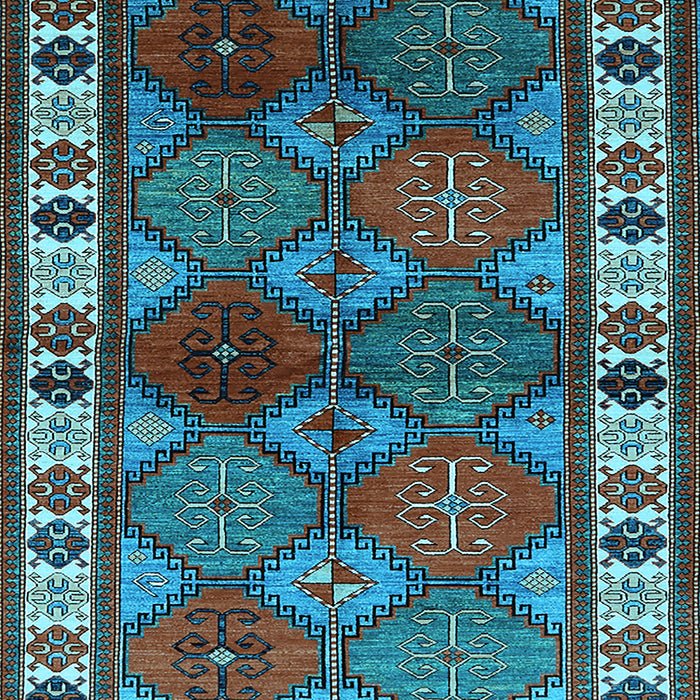 Oriental Light Blue Industrial Rug, urb969lblu