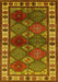 Oriental Yellow Industrial Rug, urb969yw