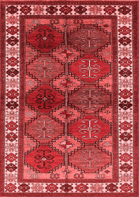 Oriental Red Industrial Rug, urb969red