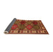 Sideview of Oriental Orange Industrial Rug, urb969org