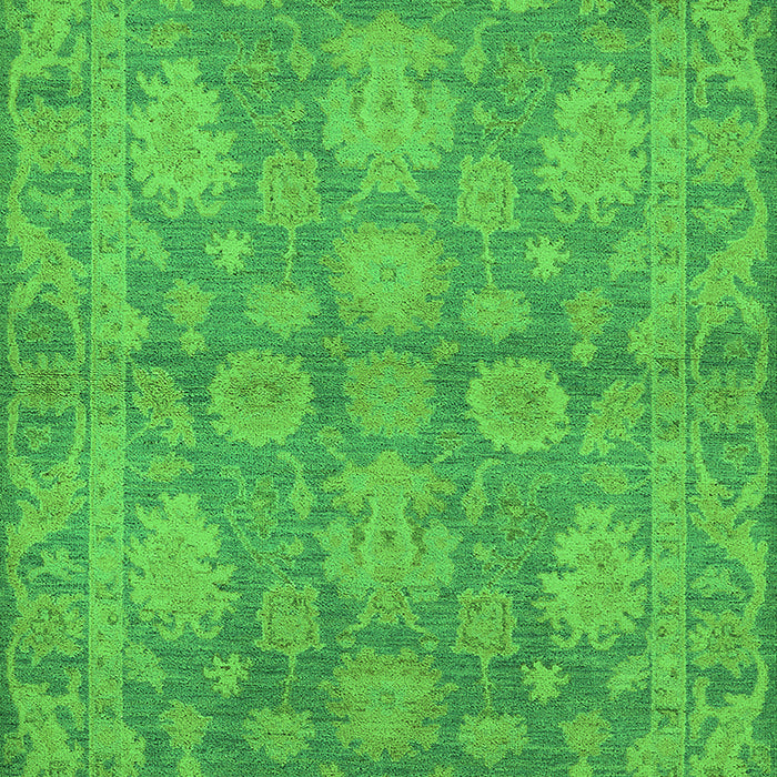 Oriental Green Industrial Rug, urb970grn