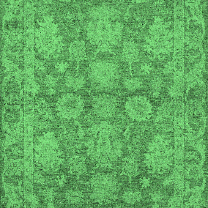 Oriental Emerald Green Industrial Rug, urb970emgrn