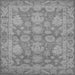 Square Oriental Gray Industrial Rug, urb970gry