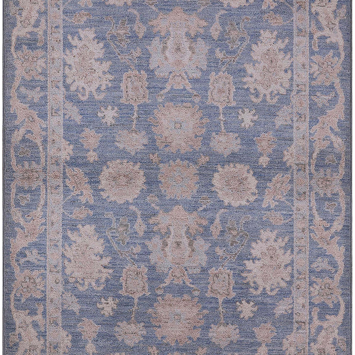 Mid-Century Modern Dark Gray Oriental Rug, urb970