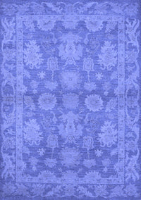 Oriental Blue Industrial Rug, urb970blu