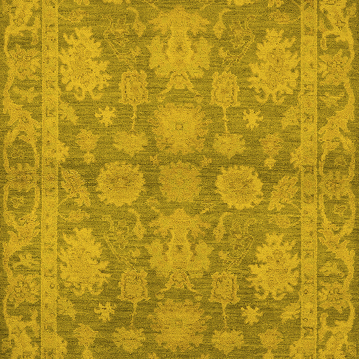 Oriental Yellow Industrial Rug, urb970yw