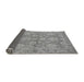 Sideview of Oriental Gray Industrial Rug, urb970gry