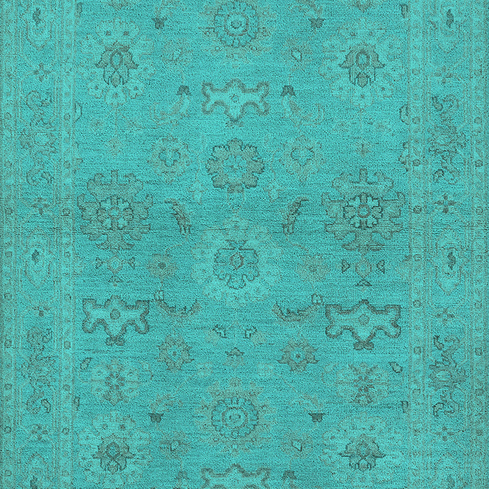 Oriental Turquoise Traditional Rug, urb971turq