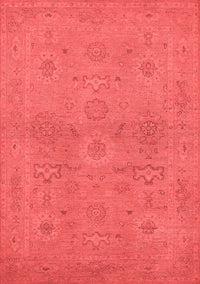 Oriental Red Traditional Rug, urb971red