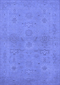 Oriental Blue Traditional Rug, urb971blu