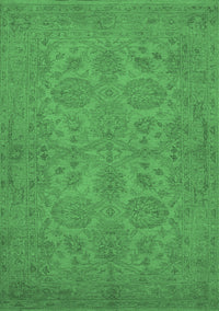 Oriental Emerald Green Traditional Rug, urb972emgrn