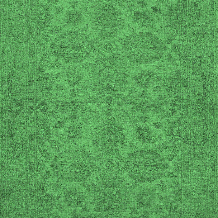 Oriental Emerald Green Traditional Rug, urb972emgrn