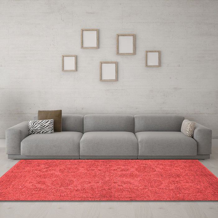 Traditional Red Washable Rugs