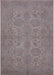 Mid-Century Modern Mauve Taupe Purple Oriental Rug, urb972