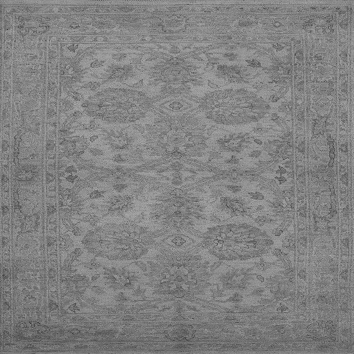 Square Oriental Gray Traditional Rug, urb972gry