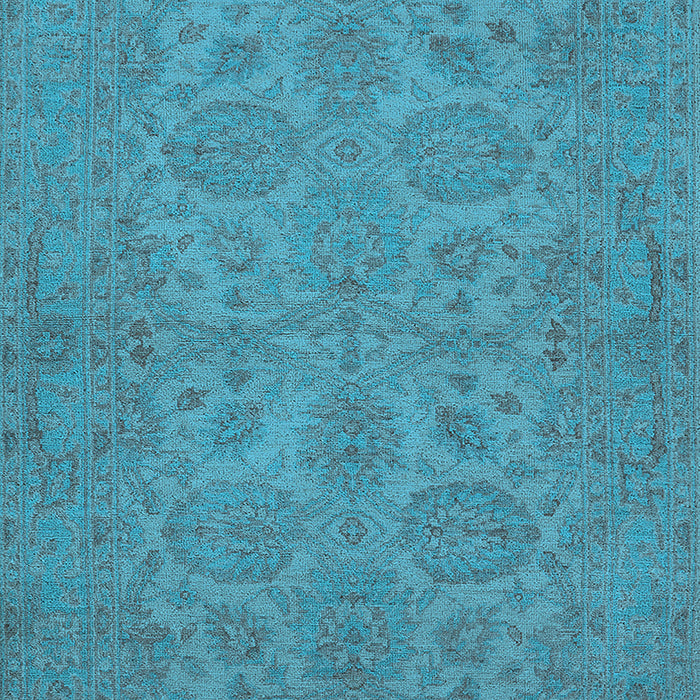 Oriental Light Blue Traditional Rug, urb972lblu