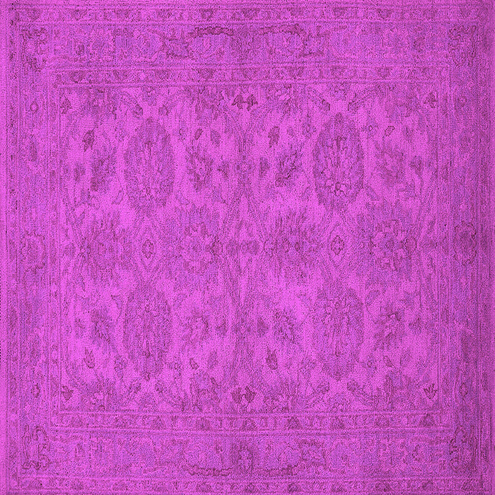 Square Oriental Pink Traditional Rug, urb972pnk