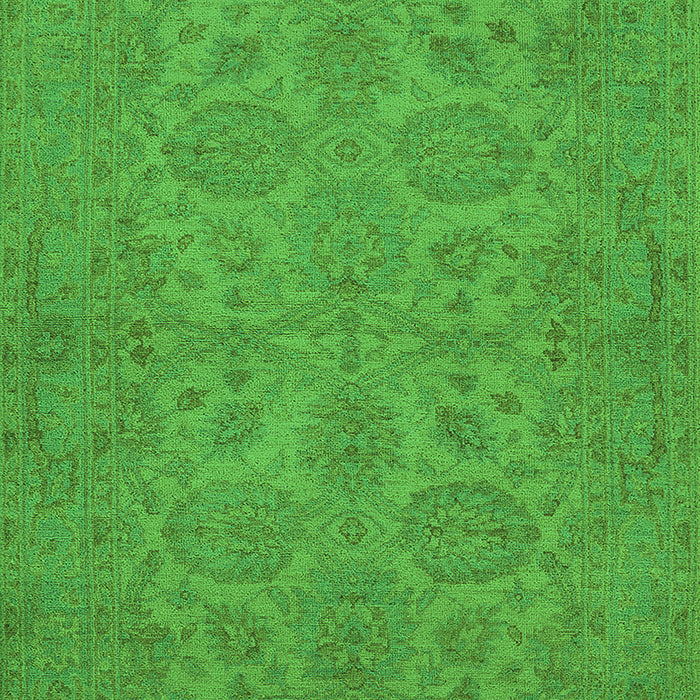 Oriental Green Traditional Rug, urb972grn