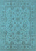 Oriental Light Blue Traditional Rug, urb973lblu