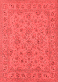 Oriental Red Traditional Rug, urb973red