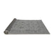 Sideview of Oriental Gray Traditional Rug, urb973gry
