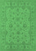Oriental Emerald Green Traditional Rug, urb973emgrn