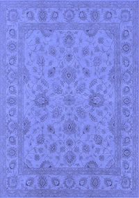 Oriental Blue Traditional Rug, urb973blu