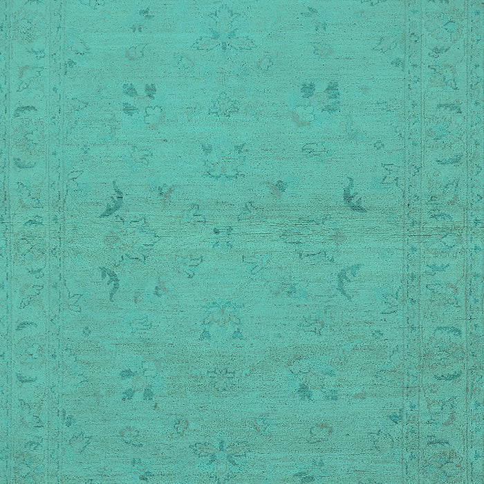 Oriental Turquoise Traditional Rug, urb974turq