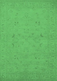 Oriental Emerald Green Traditional Rug, urb974emgrn