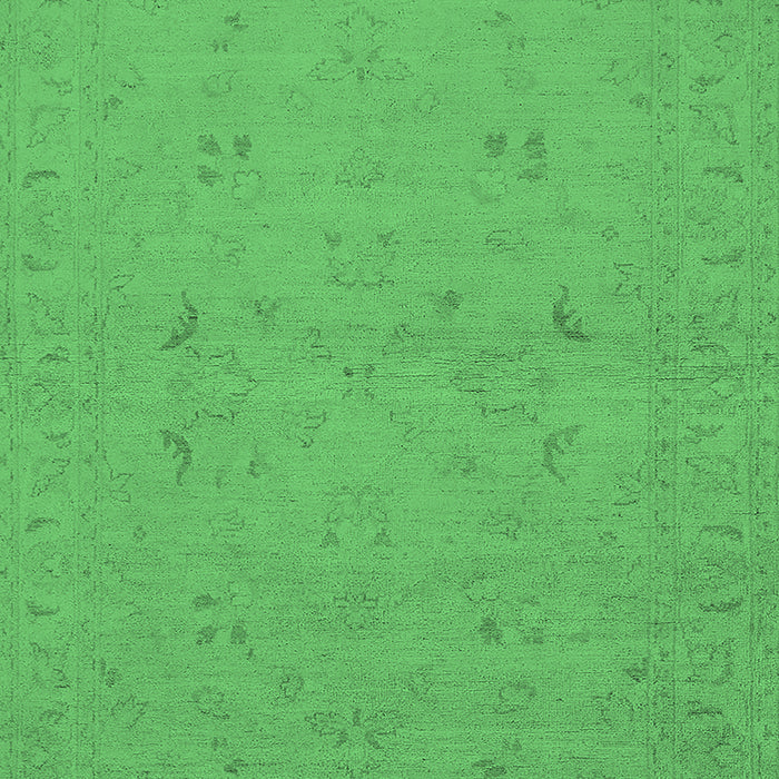 Oriental Emerald Green Traditional Rug, urb974emgrn