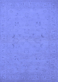 Oriental Blue Traditional Rug, urb974blu