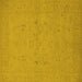 Square Oriental Yellow Traditional Rug, urb974yw