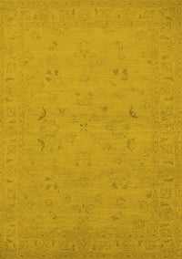 Oriental Yellow Traditional Rug, urb974yw