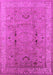 Oriental Pink Traditional Rug, urb975pnk