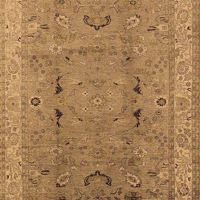 Oriental Brown Traditional Rug, urb975brn