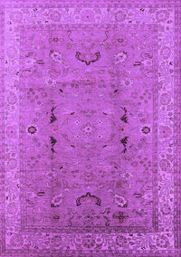 Oriental Purple Traditional Rug, urb975pur