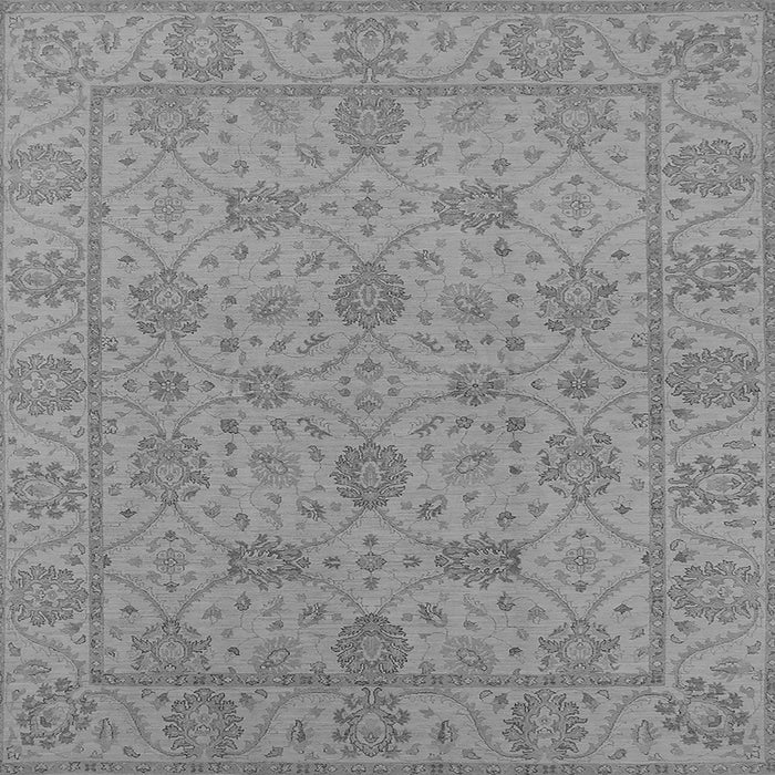 Square Oriental Gray Traditional Rug, urb976gry