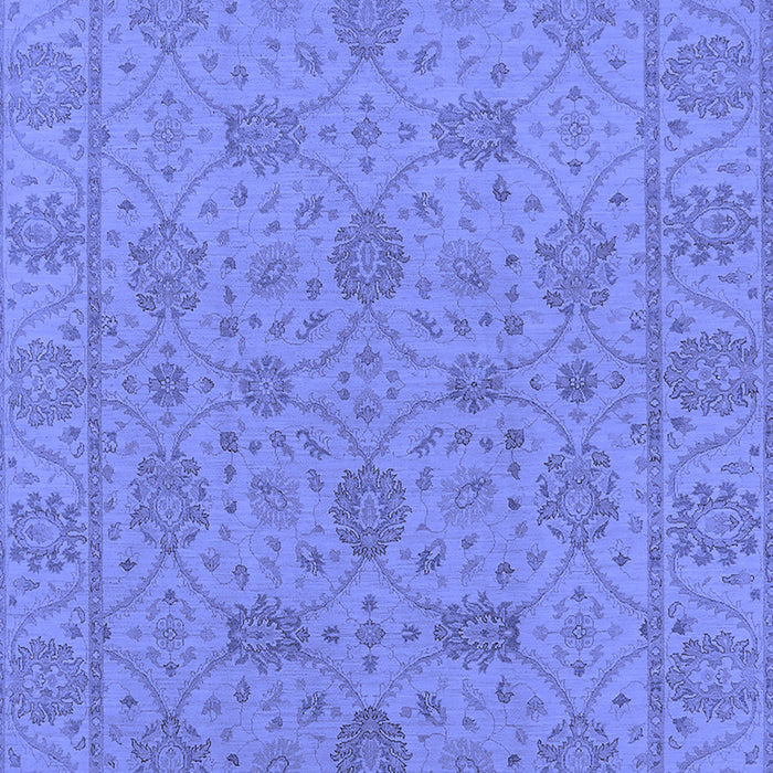 Oriental Blue Traditional Rug, urb976blu