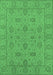 Oriental Emerald Green Traditional Rug, urb976emgrn